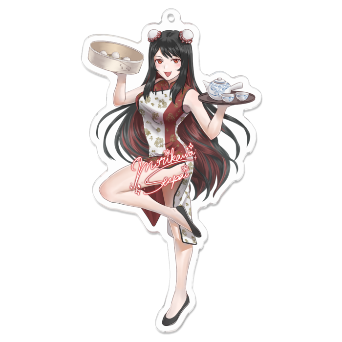 アクリルキーホルダー - 100 x 100 (mm)