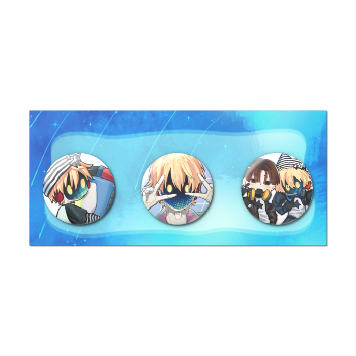 缶バッジセット - 3個セット