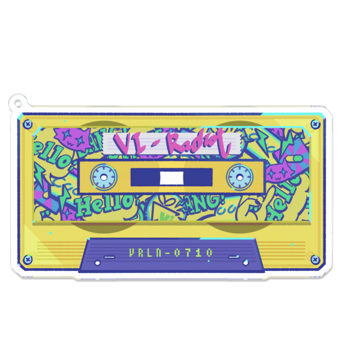 アクリルキーホルダー - 100 x 100 (mm)