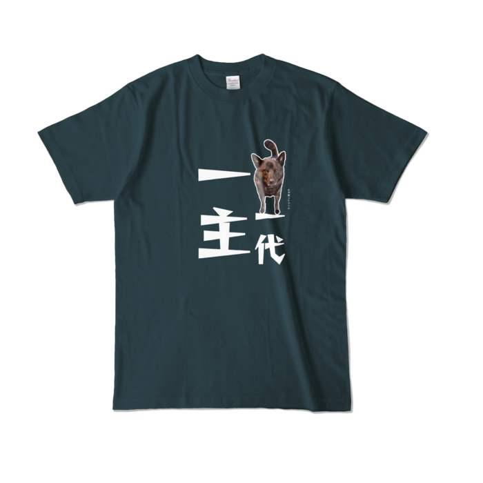 カラーTシャツ - L - デニム (濃色)