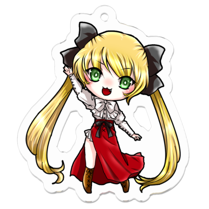 アクリルキーホルダー - 50 x 50 (mm)