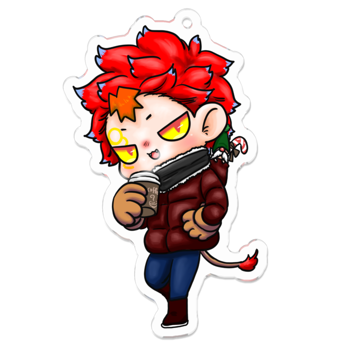 アクリルキーホルダー - 70 x 70 (mm)