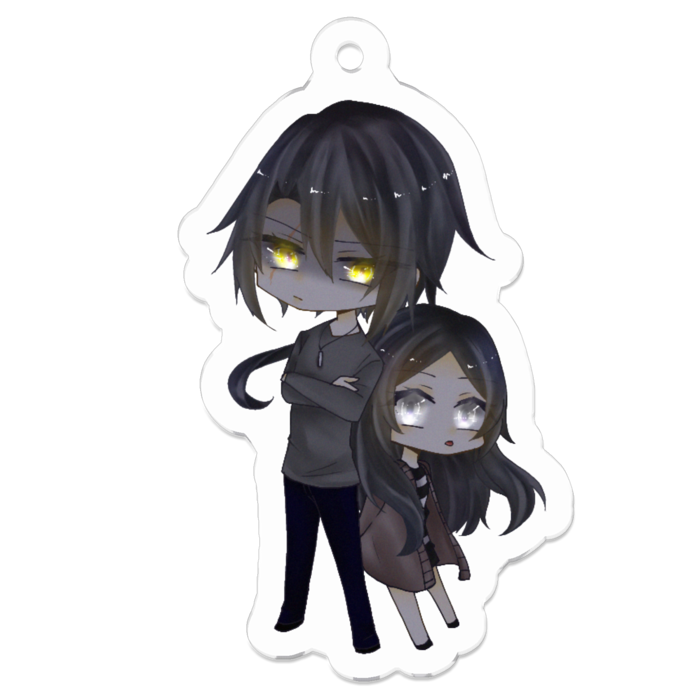 アクリルキーホルダー - 50 x 50 (mm)