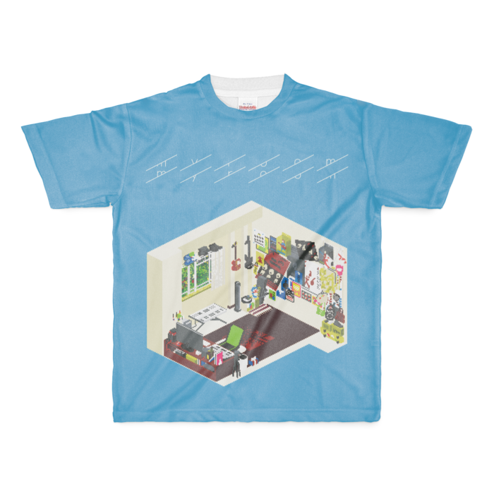 フルグラフィックTシャツ - M - 両面印刷