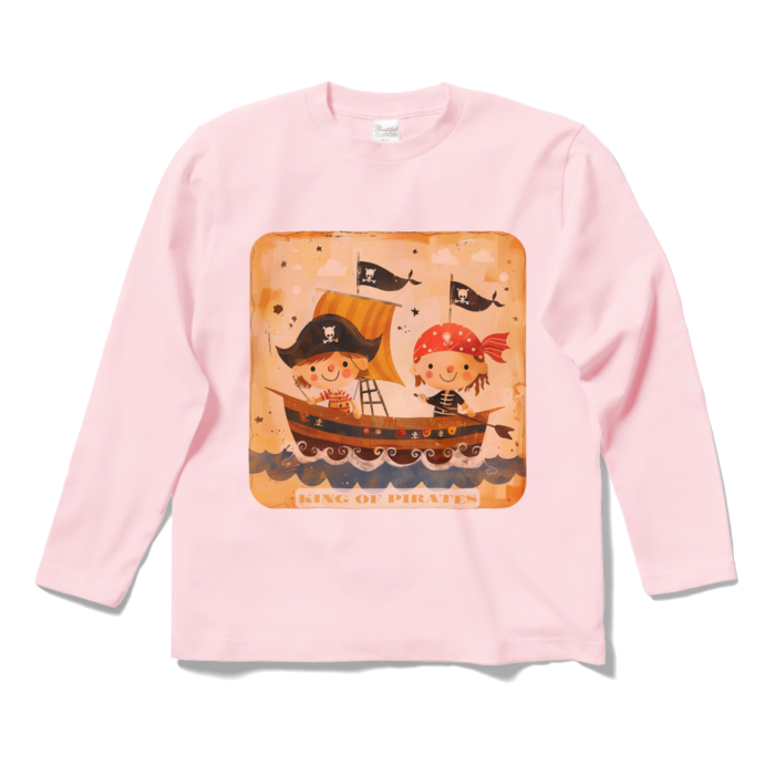 ロングスリーブTシャツ - S - ライトピンク