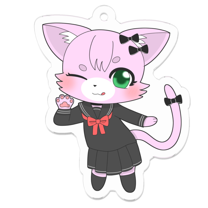 アクリルキーホルダー - 50 x 50 (mm)