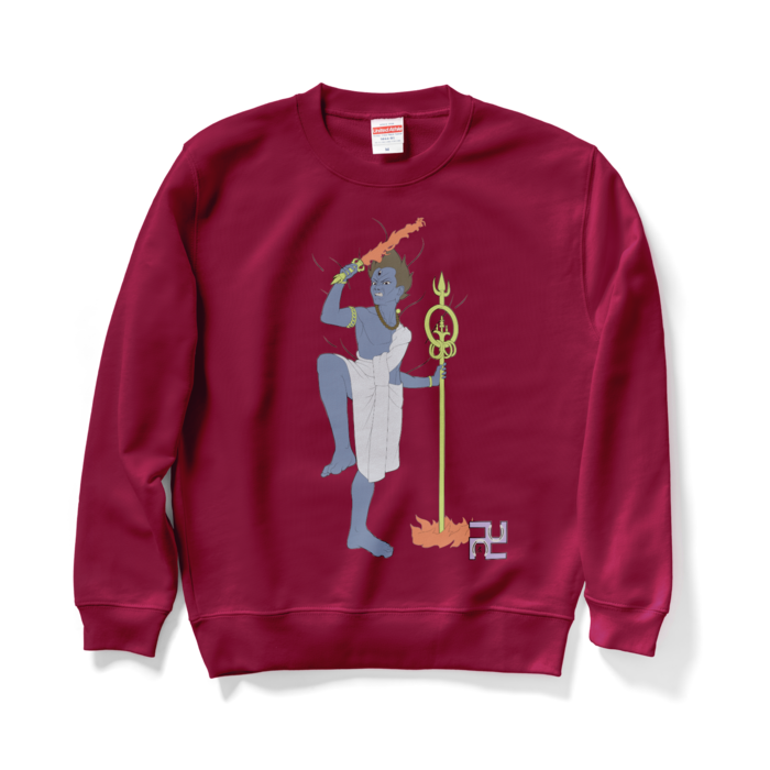 スウェット - M - バーガンディ