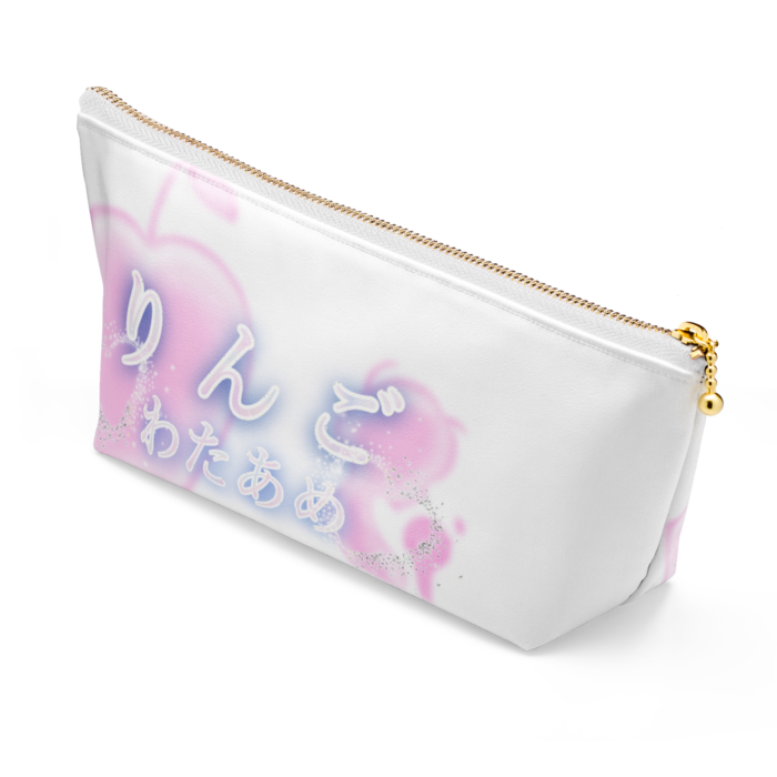 ポーチ - 長さ21.5cm / 高さ10cm - ホワイト