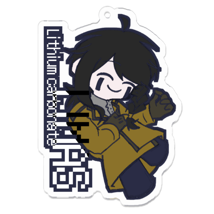 アクリルキーホルダー - 70 x 70 (mm)