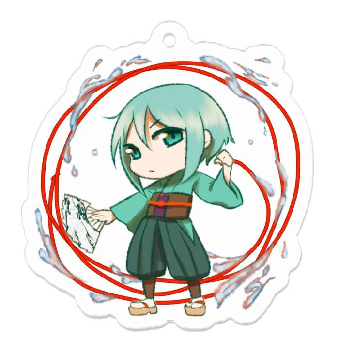 アクリルキーホルダー - 50 x 50 (mm)