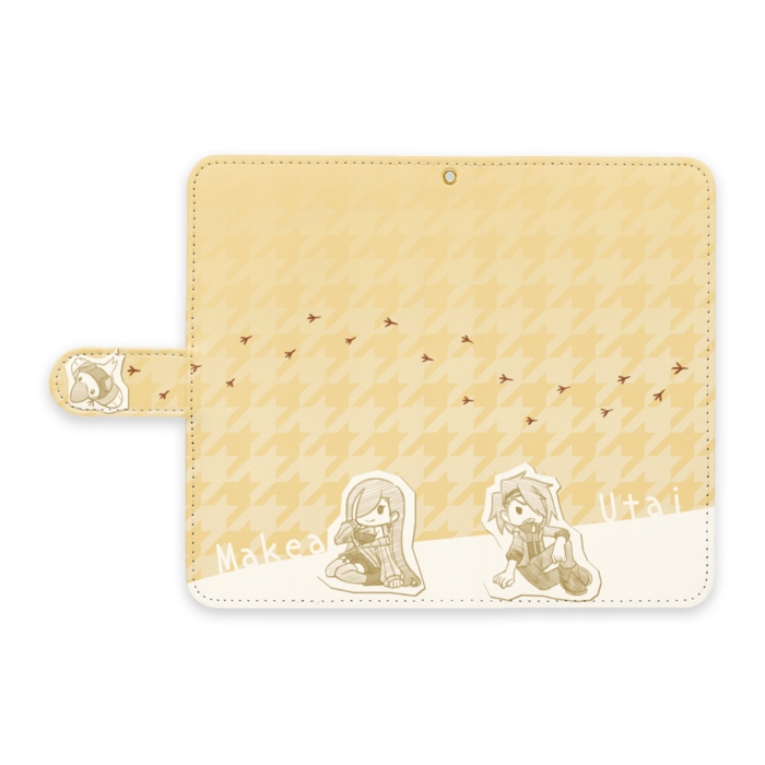 手帳型Androidケース - L - ストラップ穴 あり
