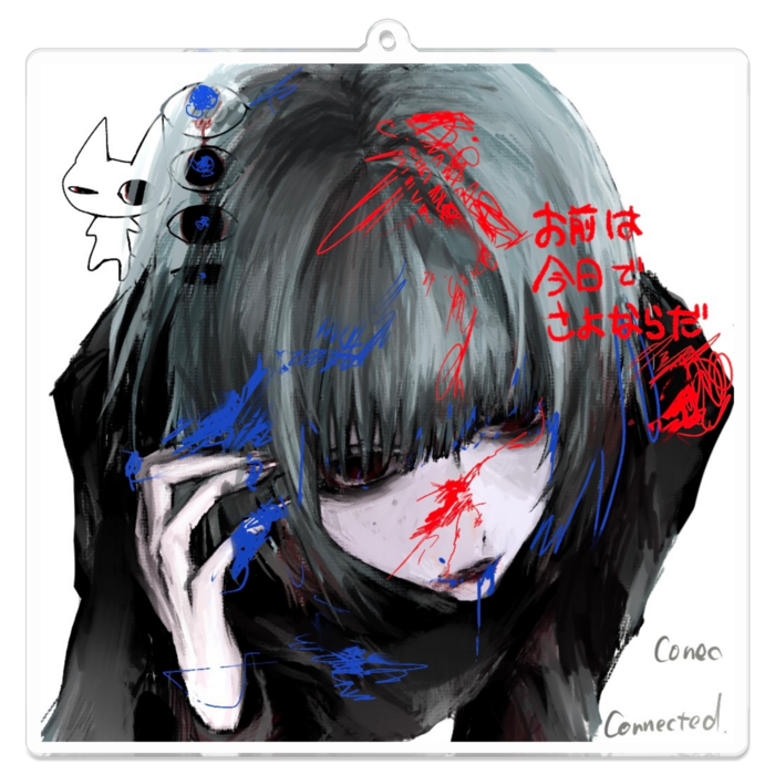 アクリルキーホルダー - 100 x 100 (mm)