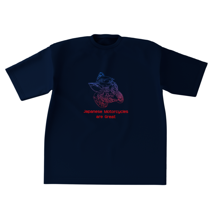 ビッグシルエットTシャツ - XL - 正面