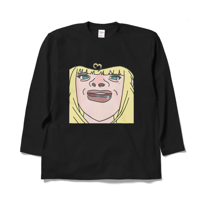 ロングスリーブTシャツ - XL - ブラック