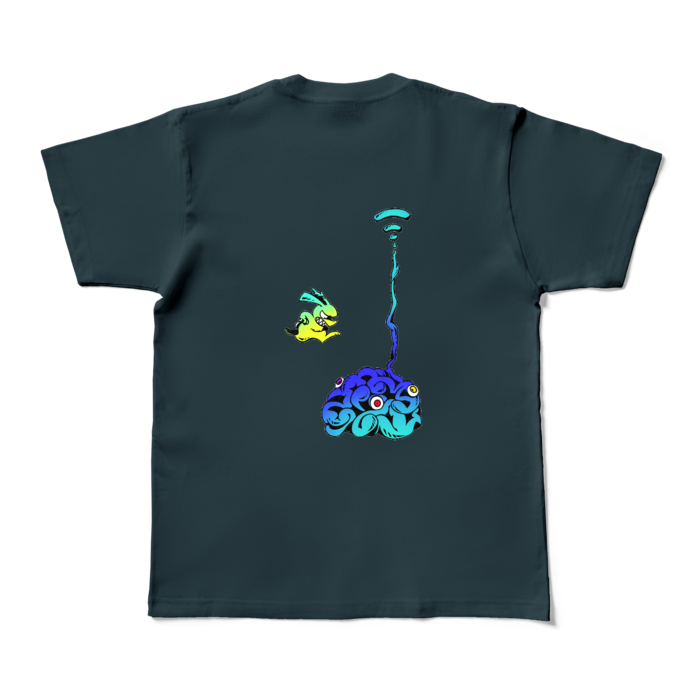 カラーTシャツ - M - デニム (濃色)
