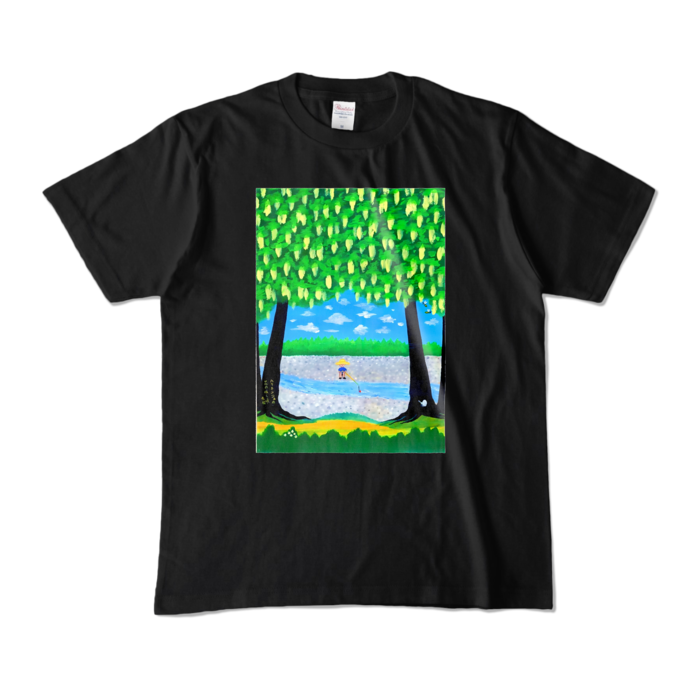 カラーTシャツ - M - ブラック (濃色)