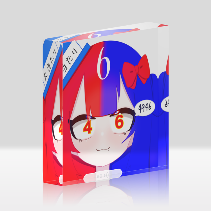 アクリルブロック - 100x100mm