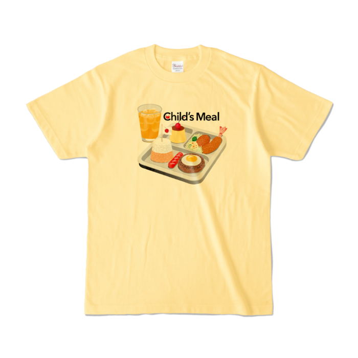 カラーTシャツ - S - ライトイエロー (淡色)