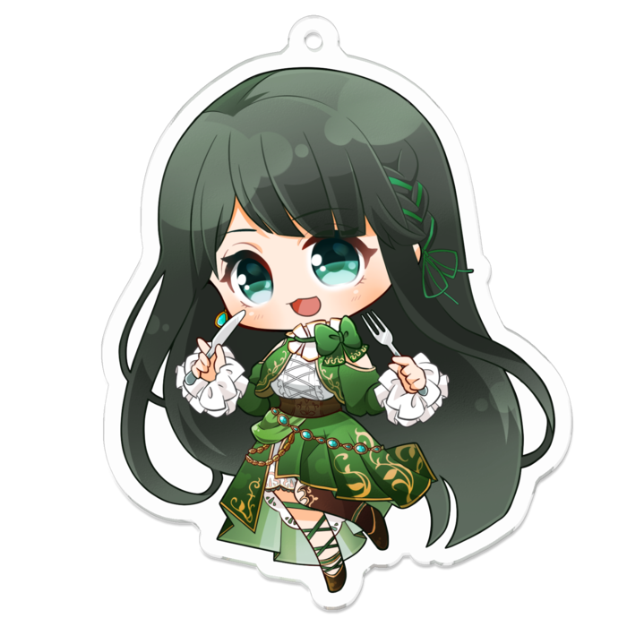 アクリルキーホルダー - 70 x 70 (mm)