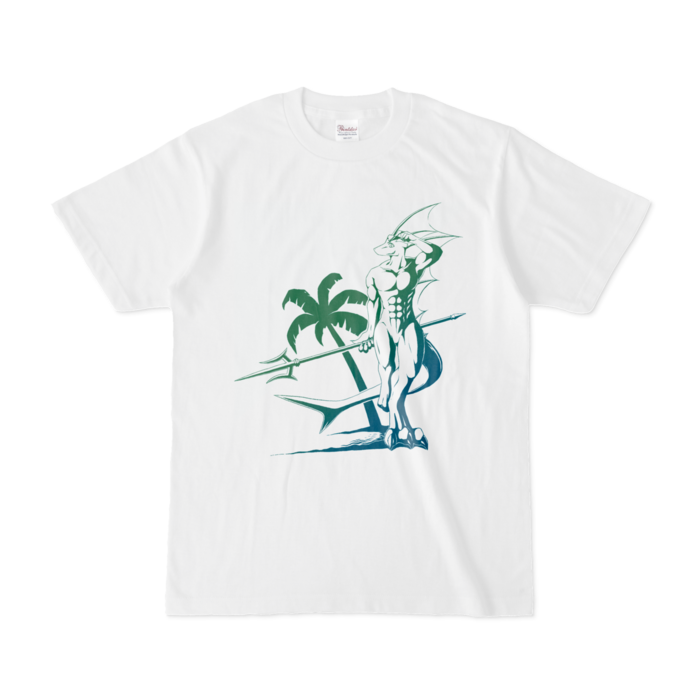 ティブロTシャツ - S - 緑青