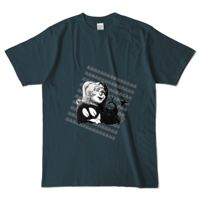 カラーTシャツ - L - デニム （濃色）