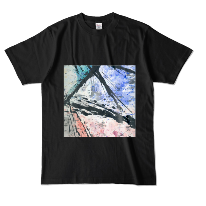 カラーTシャツ - L - ブラック (濃色)