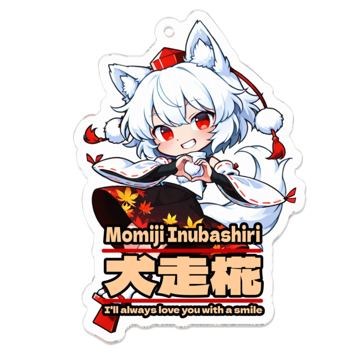 アクリルキーホルダー - 70 x 70 (mm)