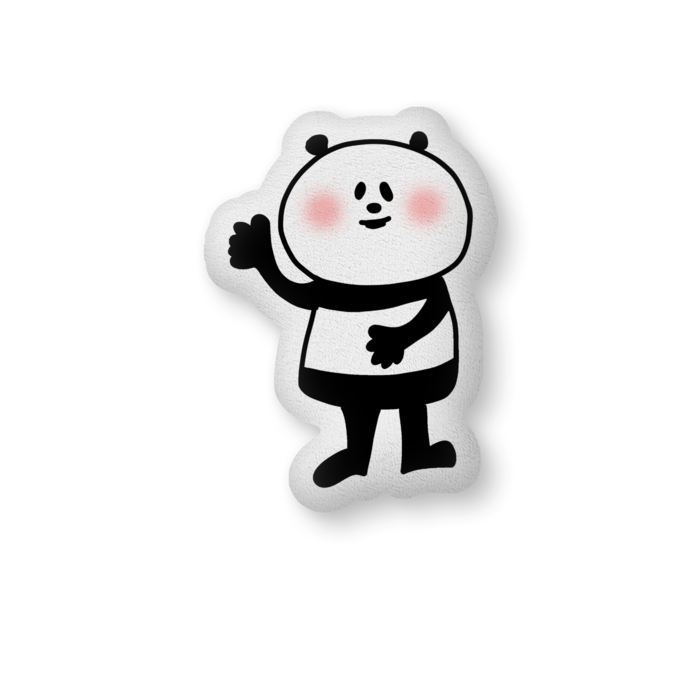 ふかふかクッション - 中（H56×W36cm） - 両面