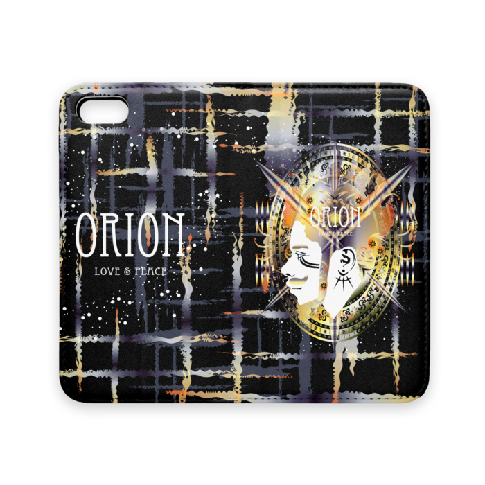 手帳型iPhoneケース（ベルトなし） - iPhone 5 / 5s / SE - ストラップ穴 なし