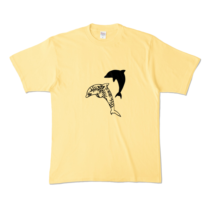 カラーTシャツ - XL - ライトイエロー (淡色)