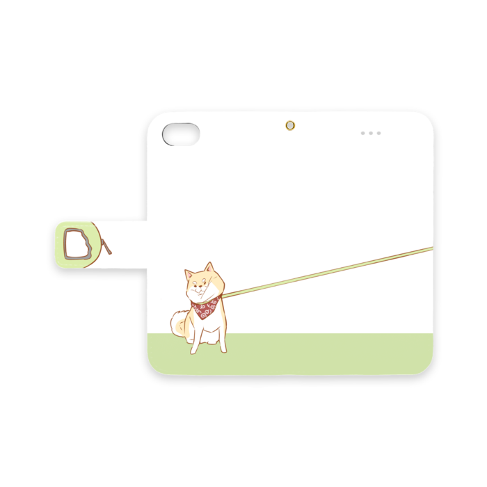 手帳型iPhoneケース - iPhone 8 / 7 / SE2 - ストラップ穴 あり