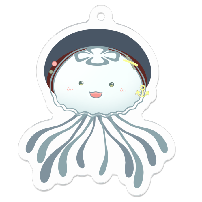 アクリルキーホルダー - 50 x 50 (mm)