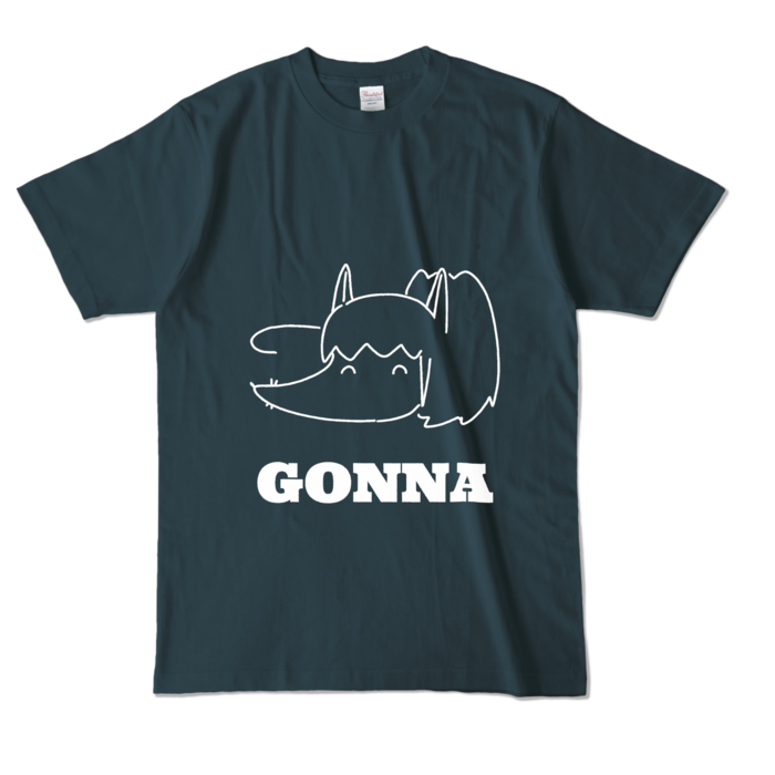 カラーTシャツ - L - デニム (濃色)