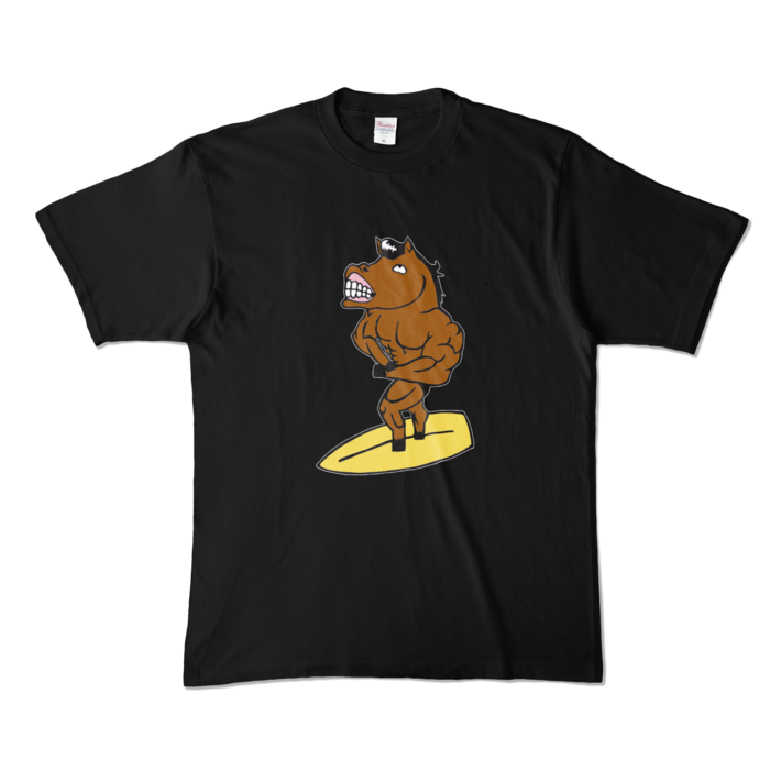 カラーTシャツ - XL - ブラック (濃色)