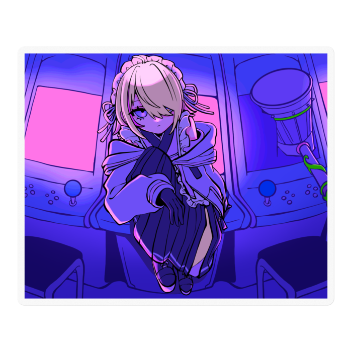 ステッカー - 100 x 100 (mm)