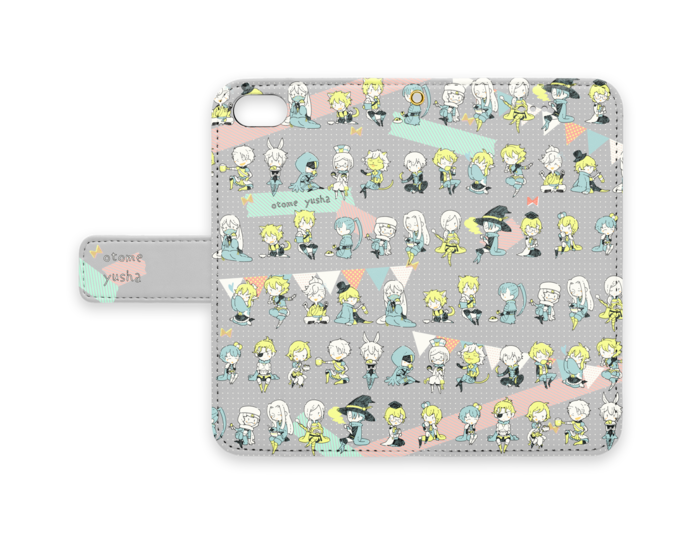 手帳型iPhoneケース - iPhone 8 / 7 - ストラップ穴 あり