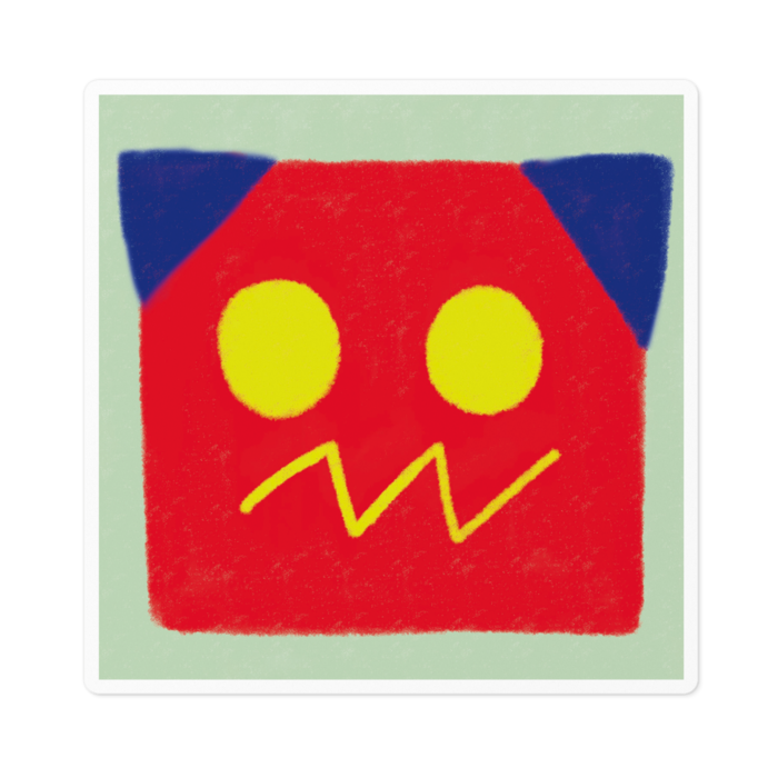 ステッカー - 100 x 100 (mm)