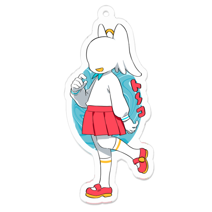 アクリルキーホルダー - 70 x 70 (mm)