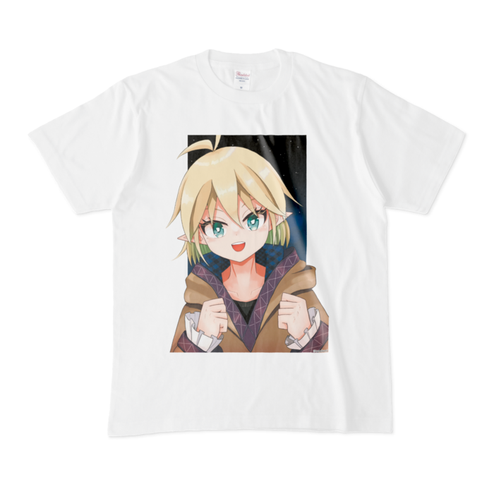 Tシャツ - M - 白(may be 夜)