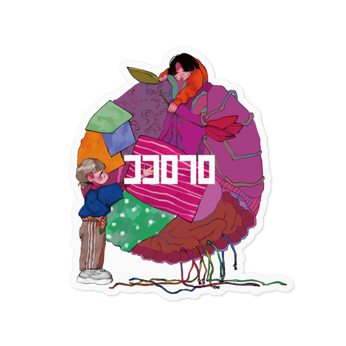 ステッカー - 100 x 100 (mm)
