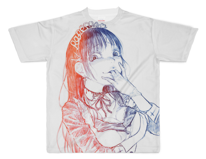 フルグラフィックTシャツ - XL - 両面印刷