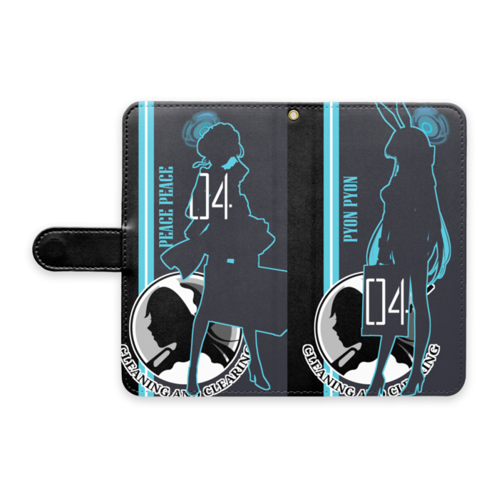 手帳型Androidケース - L - ストラップ穴 あり