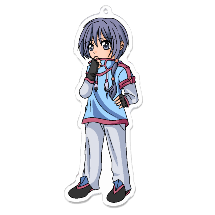 アクリルキーホルダー - 100 x 100 (mm)