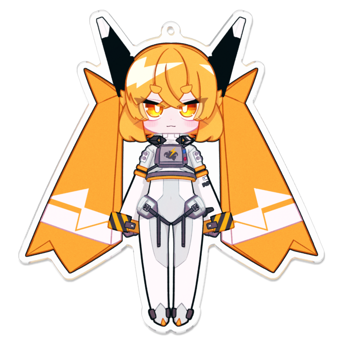 アクリルキーホルダー - 100 x 100 (mm)