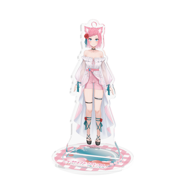 猫桃愛薇 アクリルフィギュア - 100x100mm