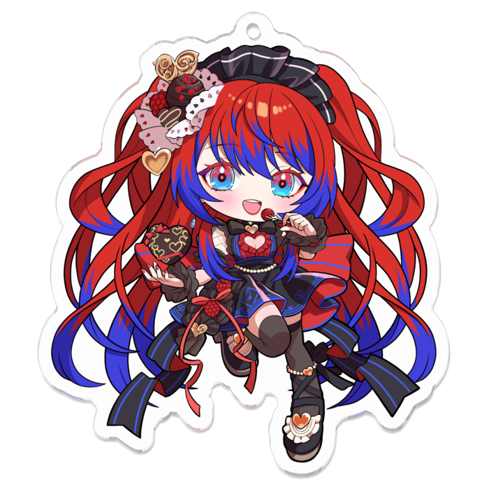 アクリルキーホルダー - 70 x 70 (mm)