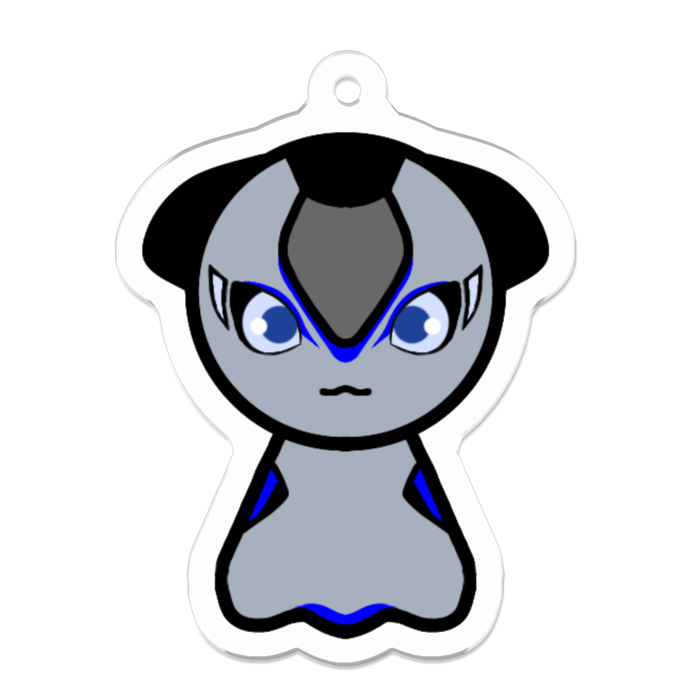 アクリルキーホルダー（コーティング） - 50 x 50 (mm)