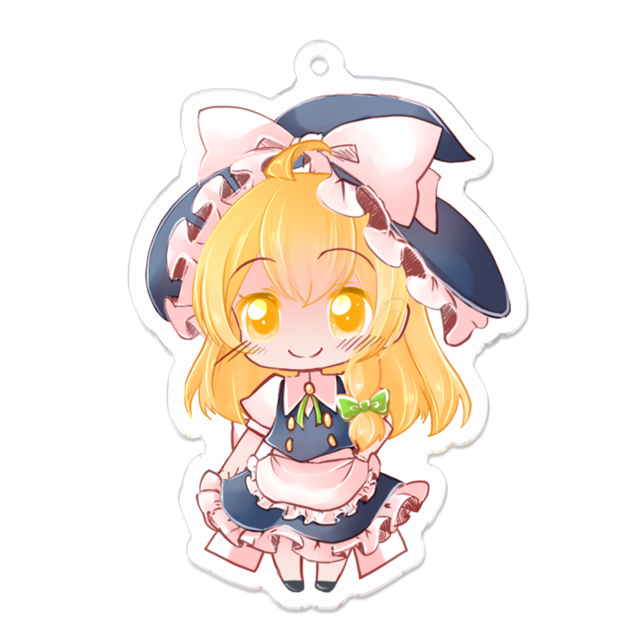 アクリルキーホルダー - 70 x 70 (mm)