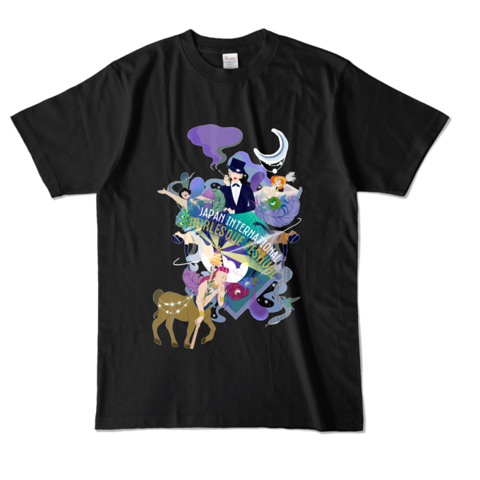 カラーTシャツ - L - ブラック (濃色)