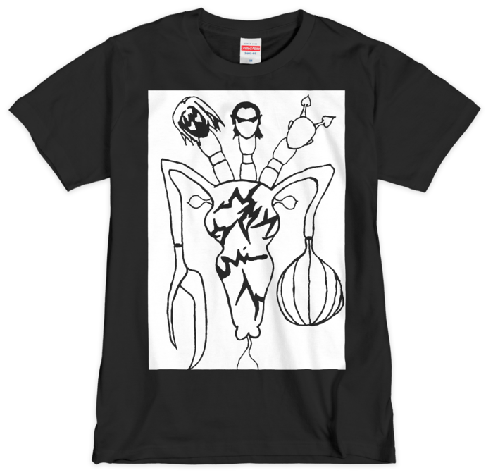 Tシャツ（シルクスクリーン印刷） - M - 1色